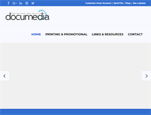 Tablet Screenshot of documediagroup.com